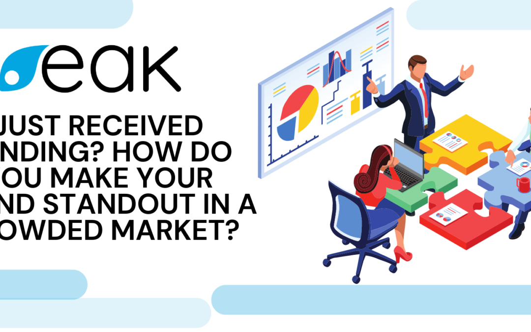 Just Received Funding? How do you Make your Brand Standout in a Crowded Market?